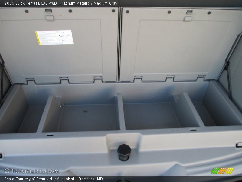 Platinum Metallic / Medium Gray 2006 Buick Terraza CXL AWD