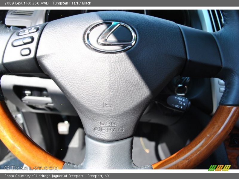 Tungsten Pearl / Black 2009 Lexus RX 350 AWD
