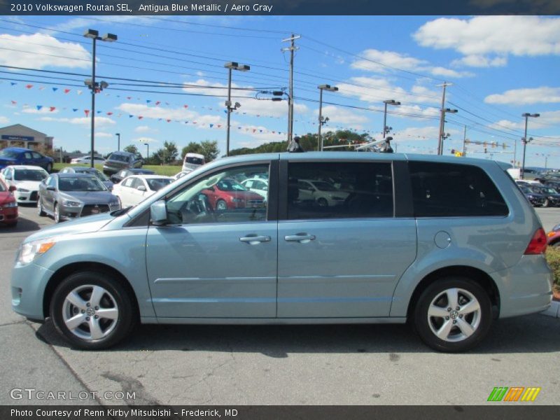Antigua Blue Metallic / Aero Gray 2010 Volkswagen Routan SEL