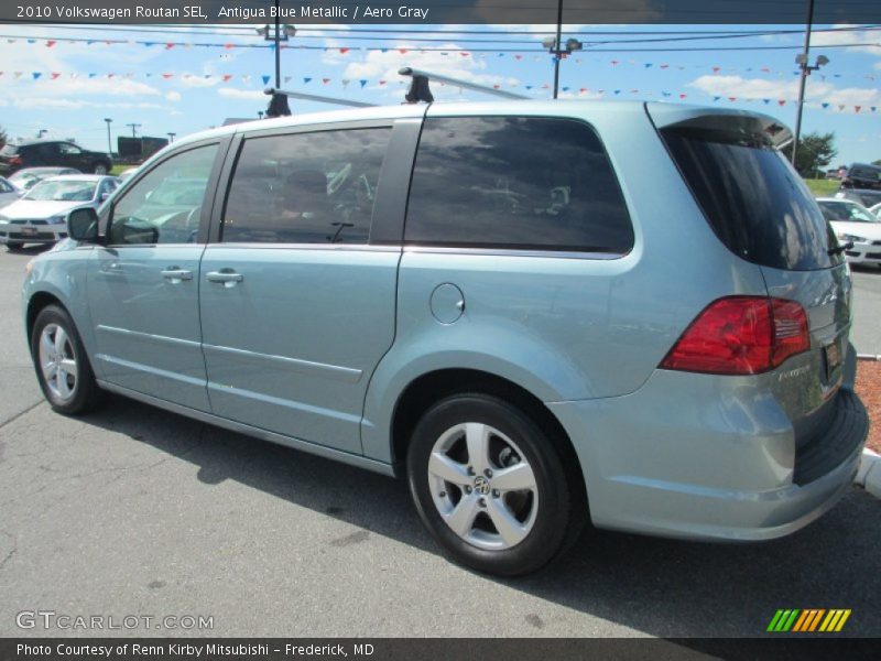 Antigua Blue Metallic / Aero Gray 2010 Volkswagen Routan SEL