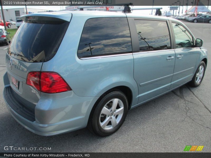 Antigua Blue Metallic / Aero Gray 2010 Volkswagen Routan SEL