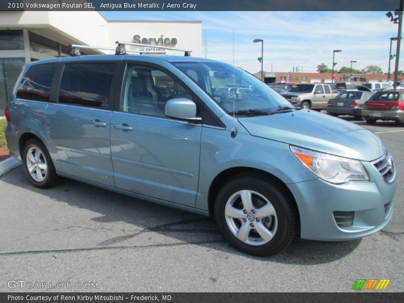 Antigua Blue Metallic / Aero Gray 2010 Volkswagen Routan SEL