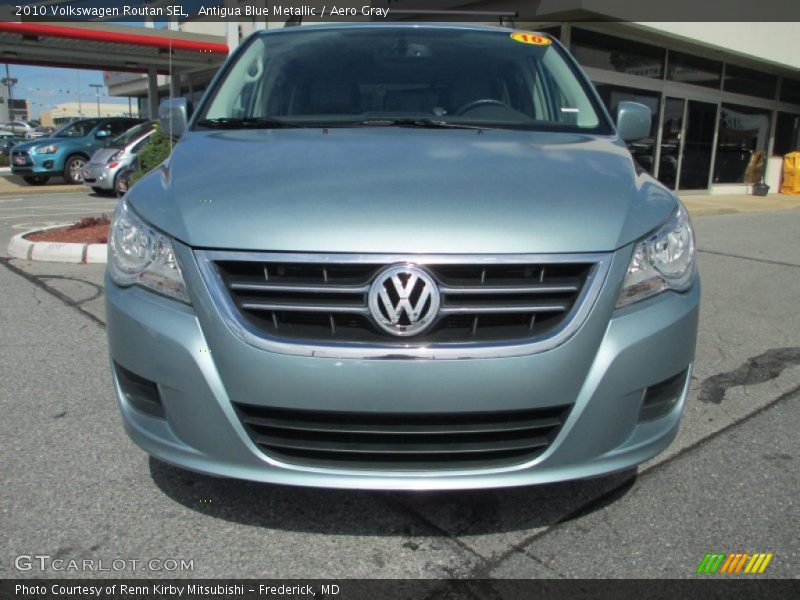 Antigua Blue Metallic / Aero Gray 2010 Volkswagen Routan SEL