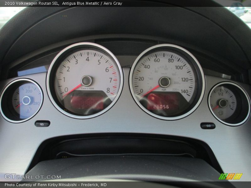 Antigua Blue Metallic / Aero Gray 2010 Volkswagen Routan SEL