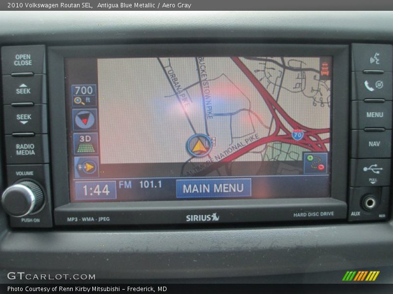 Antigua Blue Metallic / Aero Gray 2010 Volkswagen Routan SEL