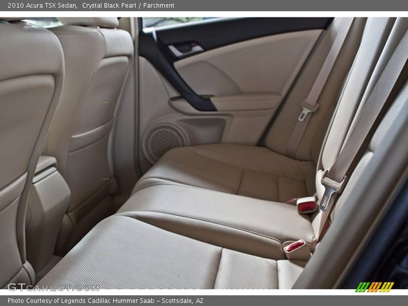Crystal Black Pearl / Parchment 2010 Acura TSX Sedan