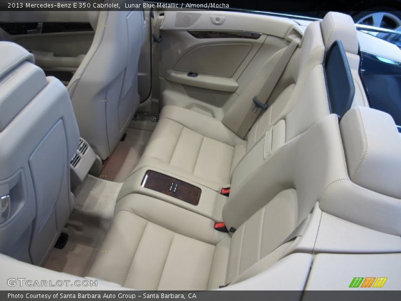 Lunar Blue Metallic / Almond/Mocha 2013 Mercedes-Benz E 350 Cabriolet