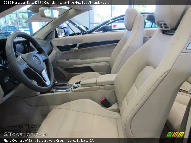 Lunar Blue Metallic / Almond/Mocha 2013 Mercedes-Benz E 350 Cabriolet