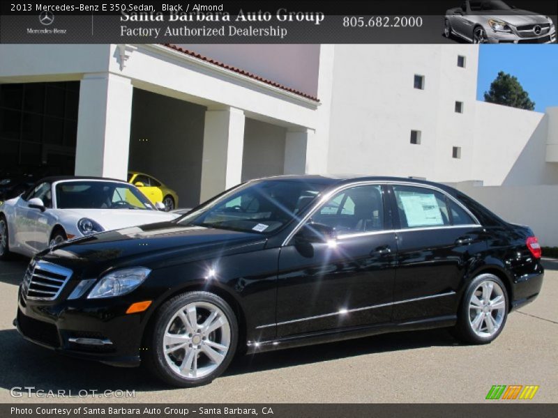 Black / Almond 2013 Mercedes-Benz E 350 Sedan