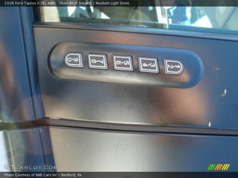 Silver Birch Metallic / Medium Light Stone 2008 Ford Taurus X SEL AWD
