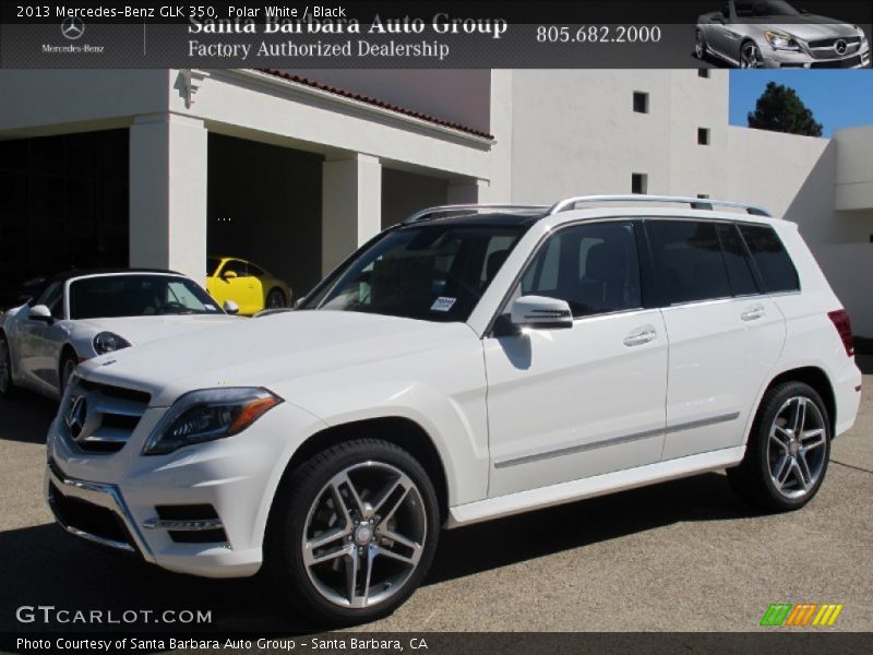 Polar White / Black 2013 Mercedes-Benz GLK 350
