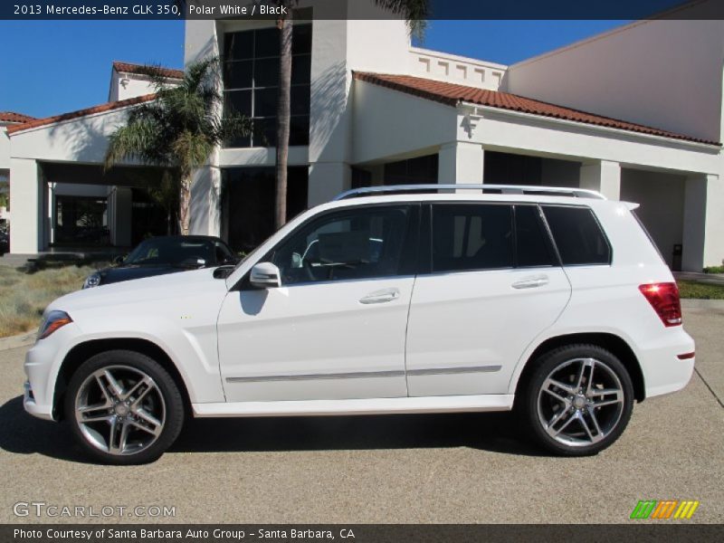 Polar White / Black 2013 Mercedes-Benz GLK 350