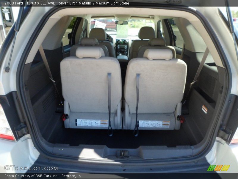 Silver Birch Metallic / Medium Light Stone 2008 Ford Taurus X SEL AWD