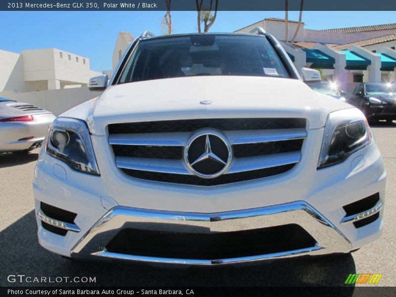 Polar White / Black 2013 Mercedes-Benz GLK 350