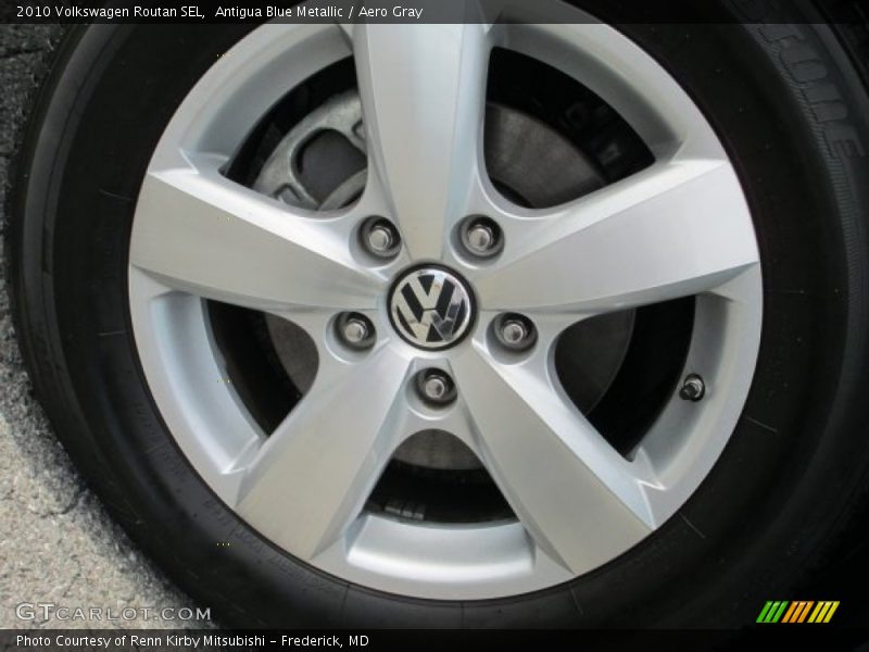 Antigua Blue Metallic / Aero Gray 2010 Volkswagen Routan SEL