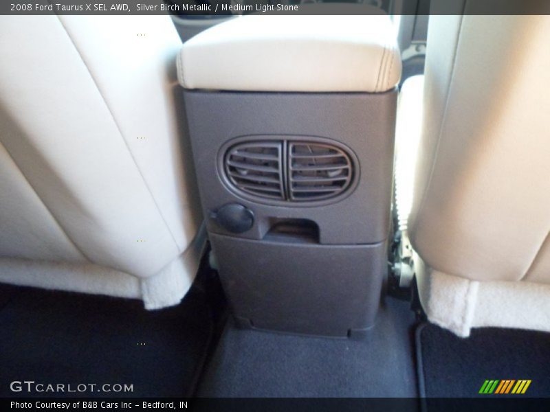 Silver Birch Metallic / Medium Light Stone 2008 Ford Taurus X SEL AWD