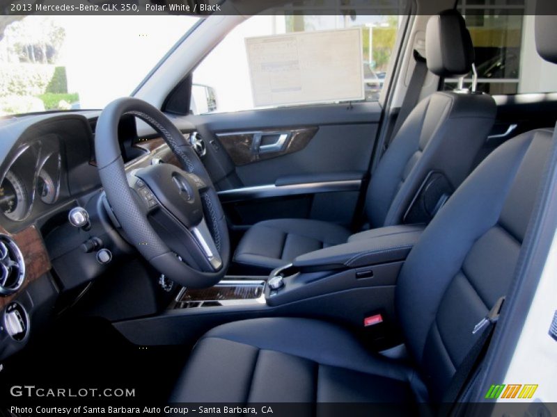 Polar White / Black 2013 Mercedes-Benz GLK 350