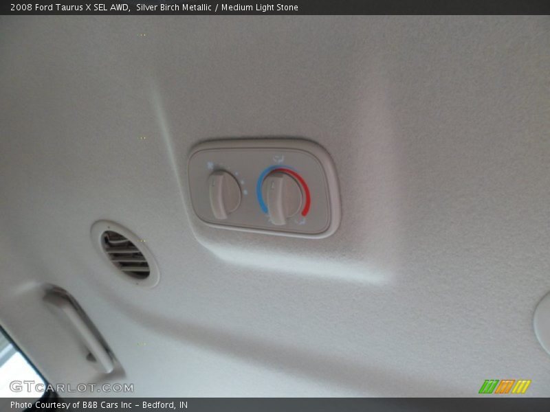 Silver Birch Metallic / Medium Light Stone 2008 Ford Taurus X SEL AWD