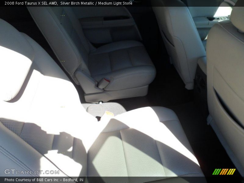 Silver Birch Metallic / Medium Light Stone 2008 Ford Taurus X SEL AWD