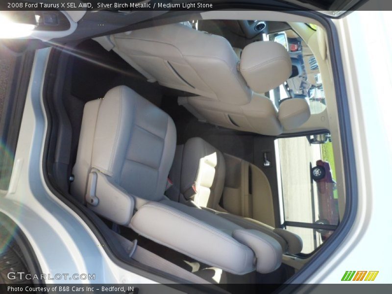 Silver Birch Metallic / Medium Light Stone 2008 Ford Taurus X SEL AWD