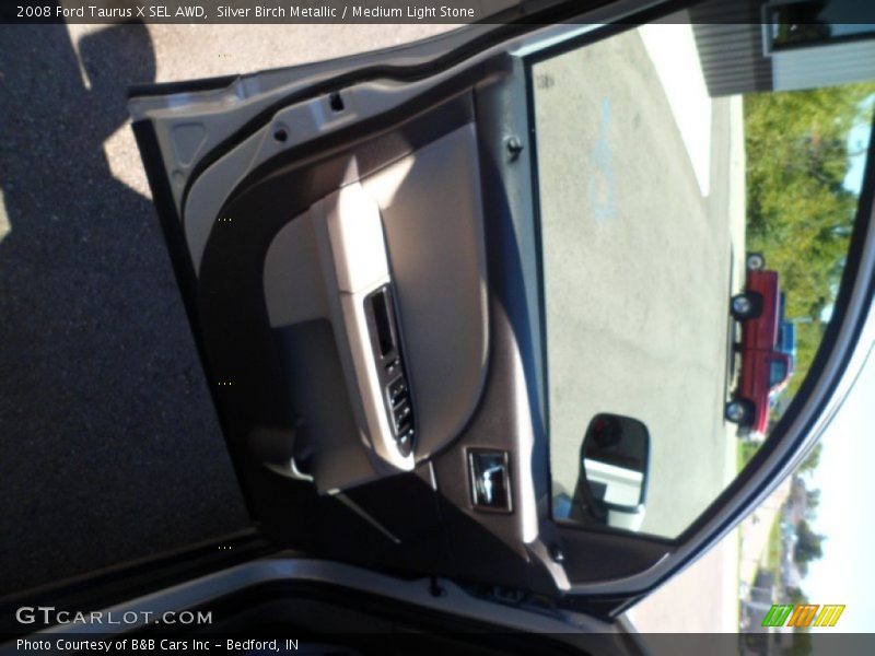 Silver Birch Metallic / Medium Light Stone 2008 Ford Taurus X SEL AWD