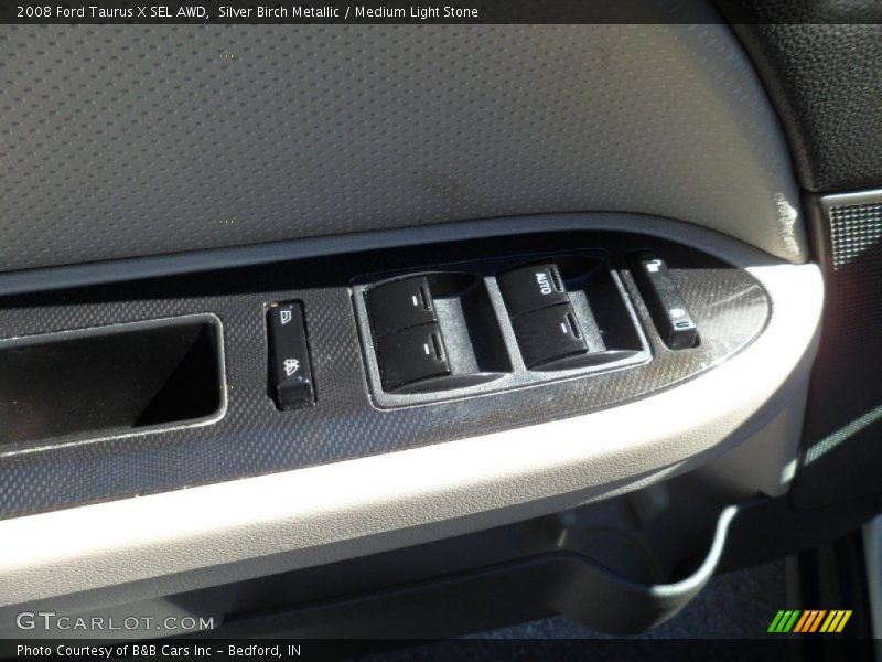 Silver Birch Metallic / Medium Light Stone 2008 Ford Taurus X SEL AWD