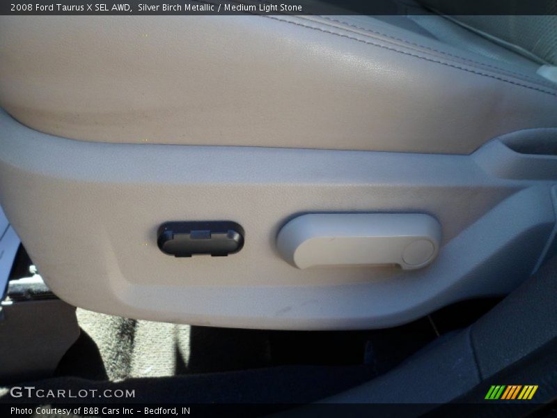 Silver Birch Metallic / Medium Light Stone 2008 Ford Taurus X SEL AWD