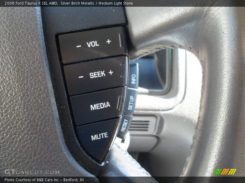 Silver Birch Metallic / Medium Light Stone 2008 Ford Taurus X SEL AWD