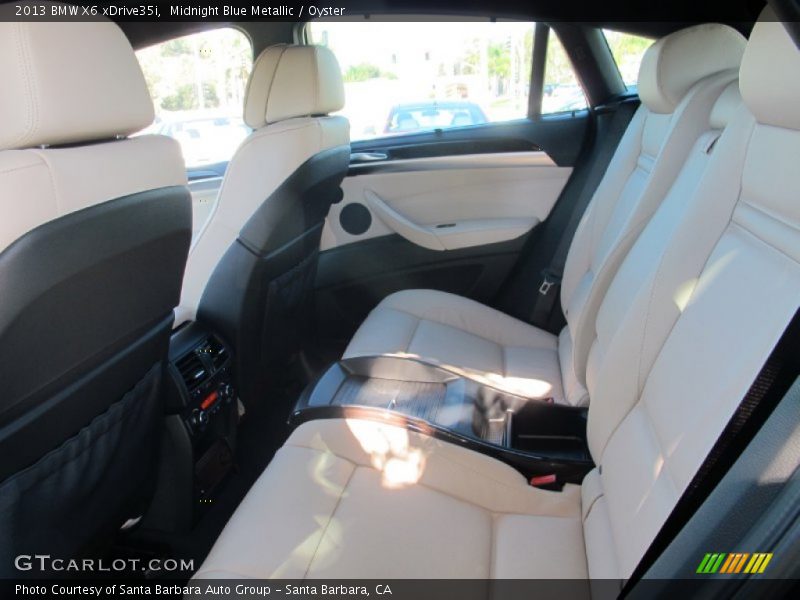 Rear Seat of 2013 X6 xDrive35i