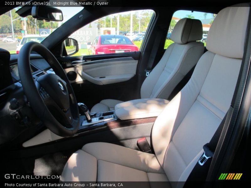 Front Seat of 2013 X6 xDrive35i