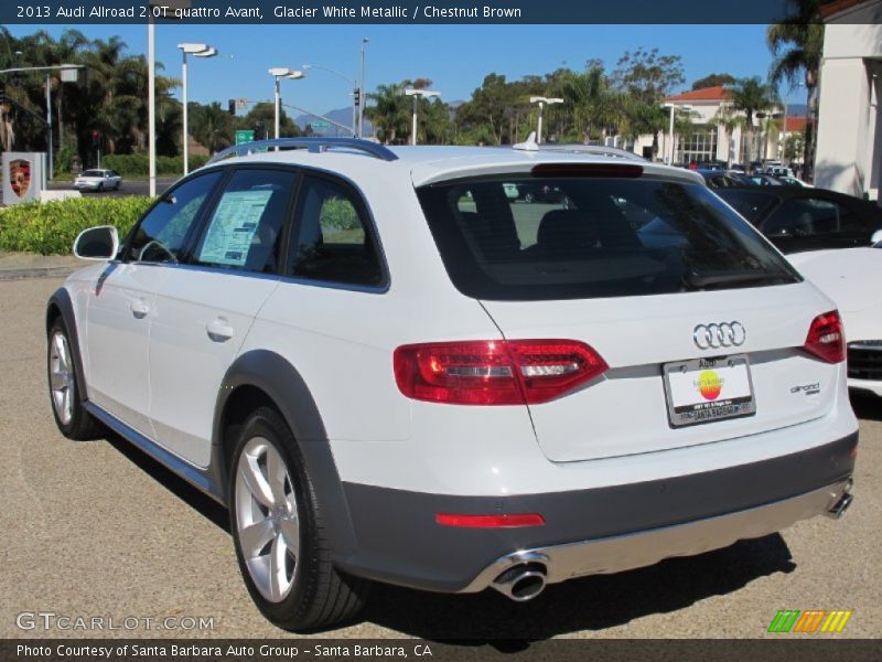 Glacier White Metallic / Chestnut Brown 2013 Audi Allroad 2.0T quattro Avant