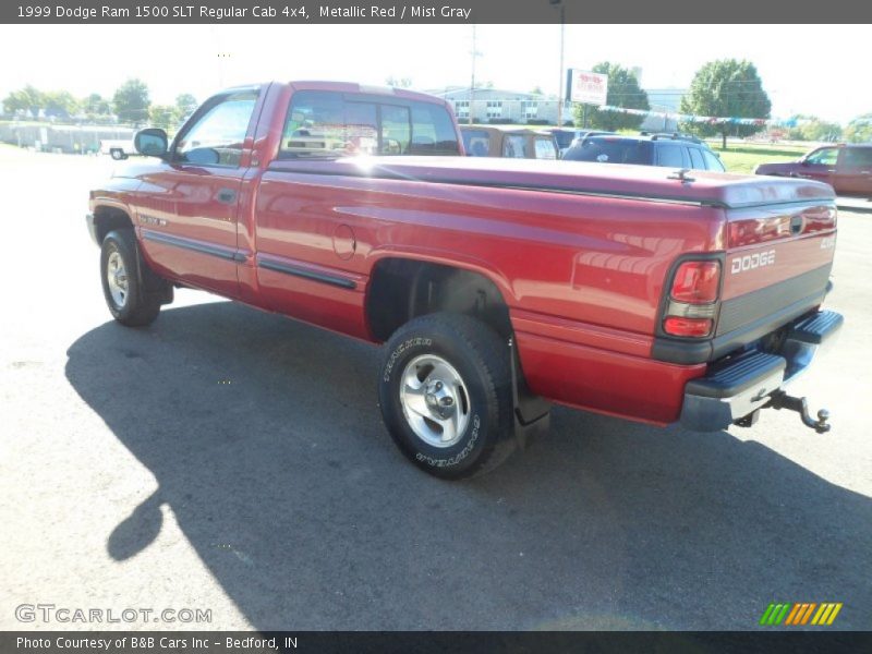 Metallic Red / Mist Gray 1999 Dodge Ram 1500 SLT Regular Cab 4x4