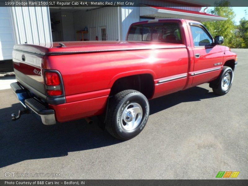 Metallic Red / Mist Gray 1999 Dodge Ram 1500 SLT Regular Cab 4x4