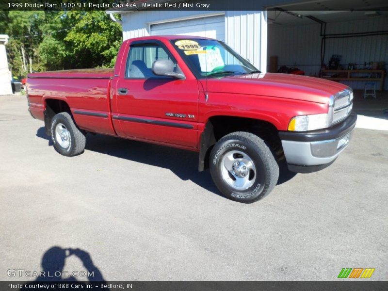  1999 Ram 1500 SLT Regular Cab 4x4 Metallic Red