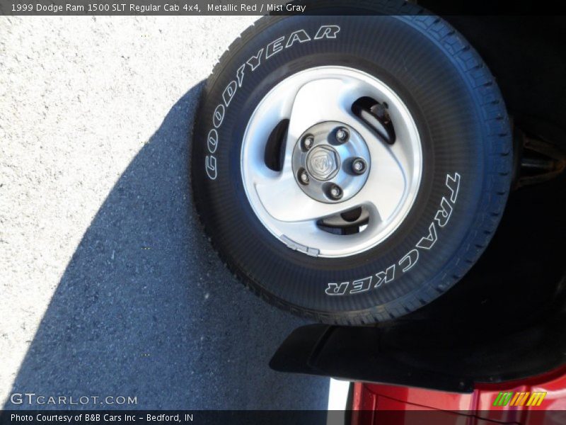Metallic Red / Mist Gray 1999 Dodge Ram 1500 SLT Regular Cab 4x4