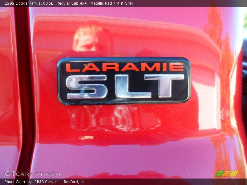 Metallic Red / Mist Gray 1999 Dodge Ram 1500 SLT Regular Cab 4x4