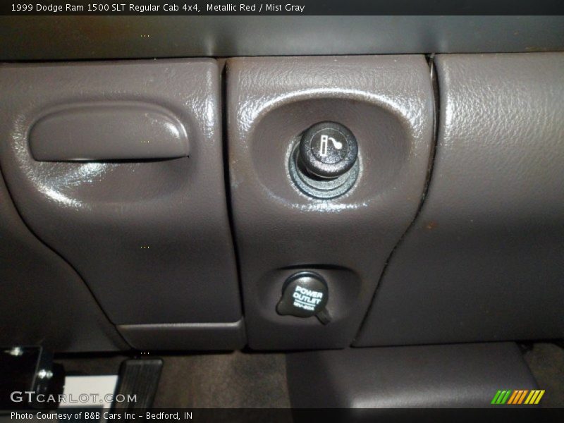 Metallic Red / Mist Gray 1999 Dodge Ram 1500 SLT Regular Cab 4x4
