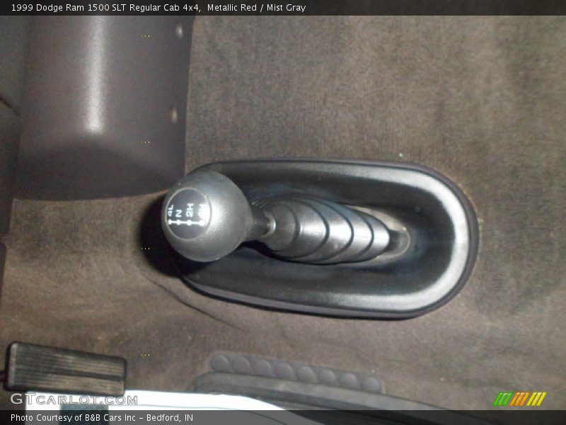 Metallic Red / Mist Gray 1999 Dodge Ram 1500 SLT Regular Cab 4x4
