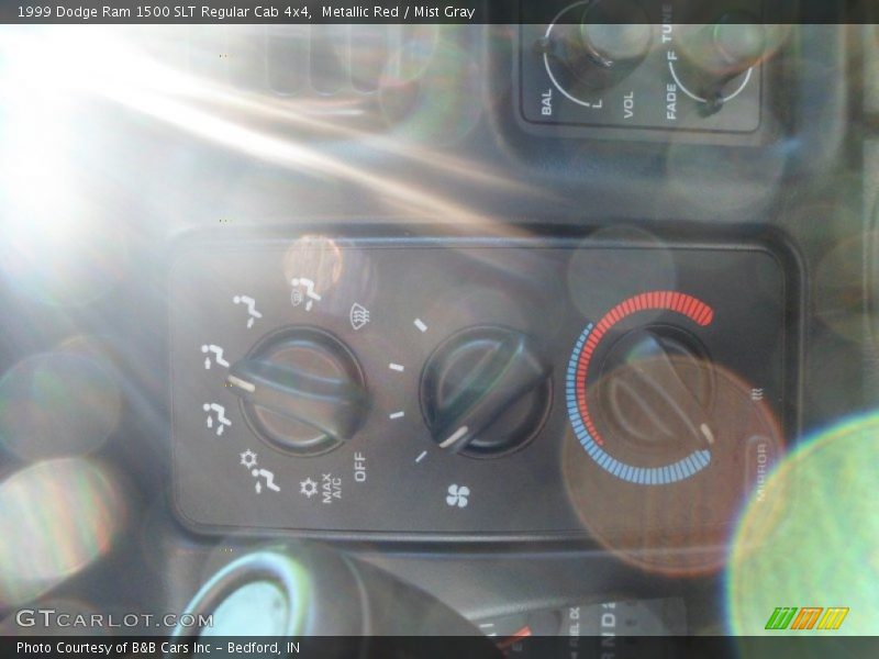 Metallic Red / Mist Gray 1999 Dodge Ram 1500 SLT Regular Cab 4x4