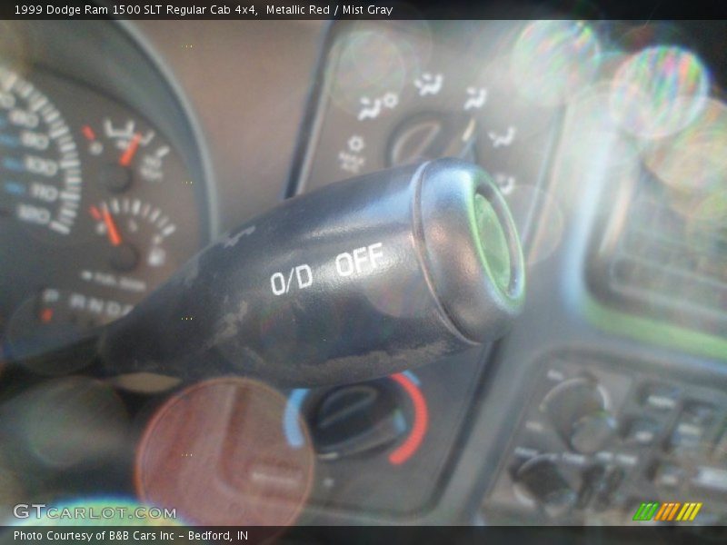 Metallic Red / Mist Gray 1999 Dodge Ram 1500 SLT Regular Cab 4x4