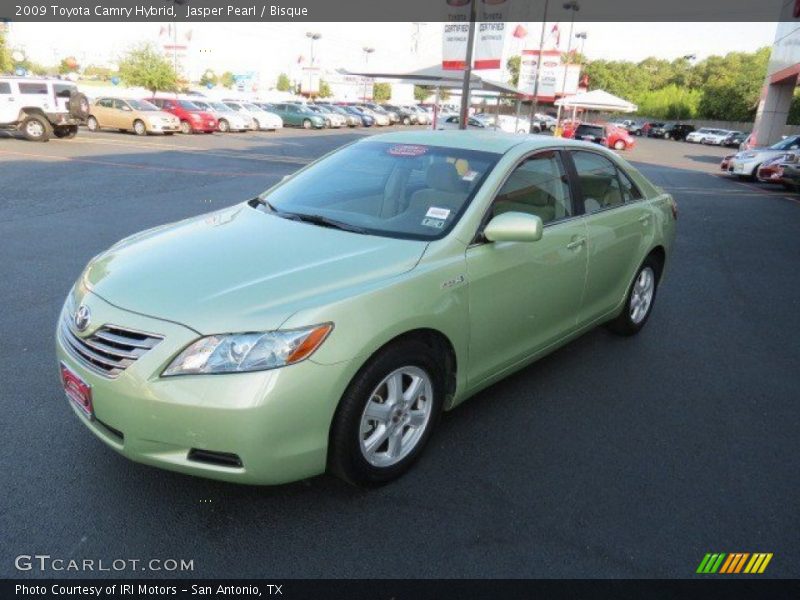 Jasper Pearl / Bisque 2009 Toyota Camry Hybrid