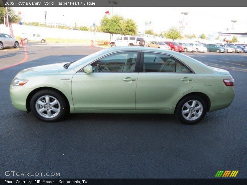 Jasper Pearl / Bisque 2009 Toyota Camry Hybrid