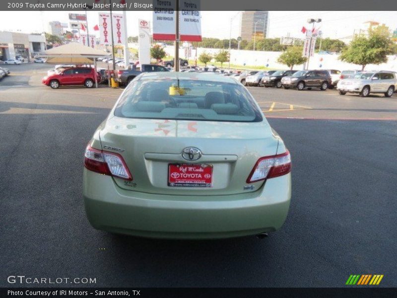 Jasper Pearl / Bisque 2009 Toyota Camry Hybrid