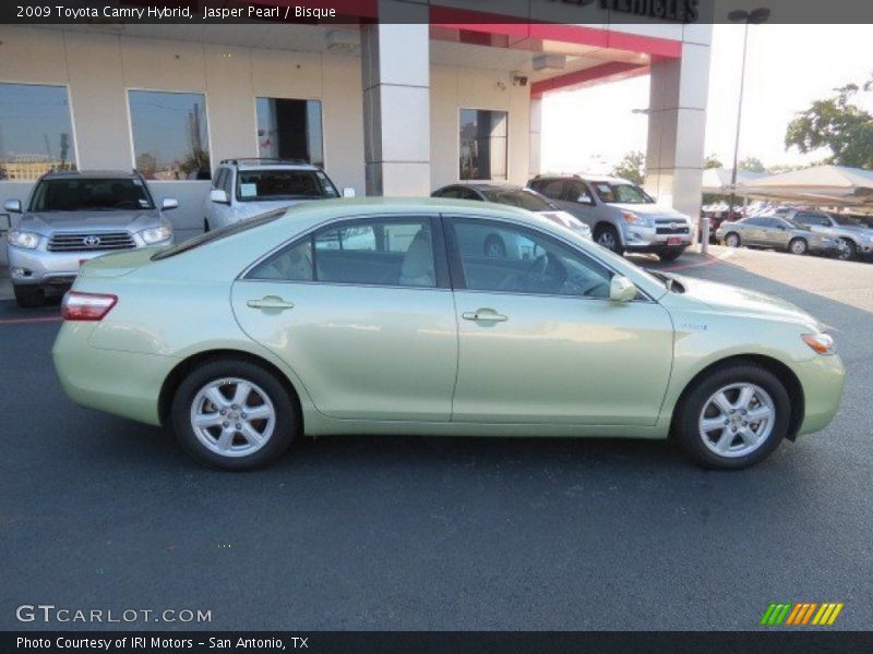 Jasper Pearl / Bisque 2009 Toyota Camry Hybrid