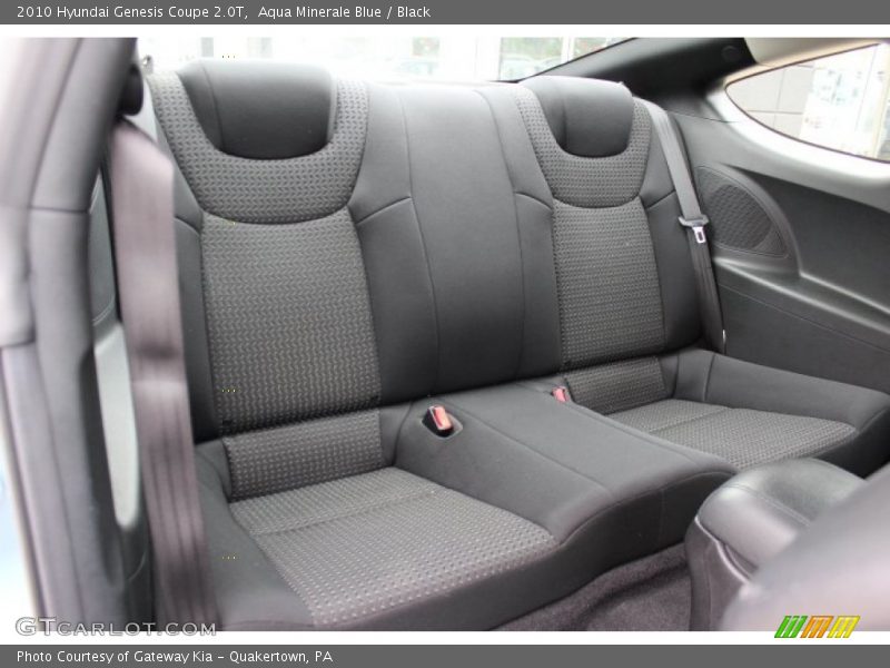 Aqua Minerale Blue / Black 2010 Hyundai Genesis Coupe 2.0T