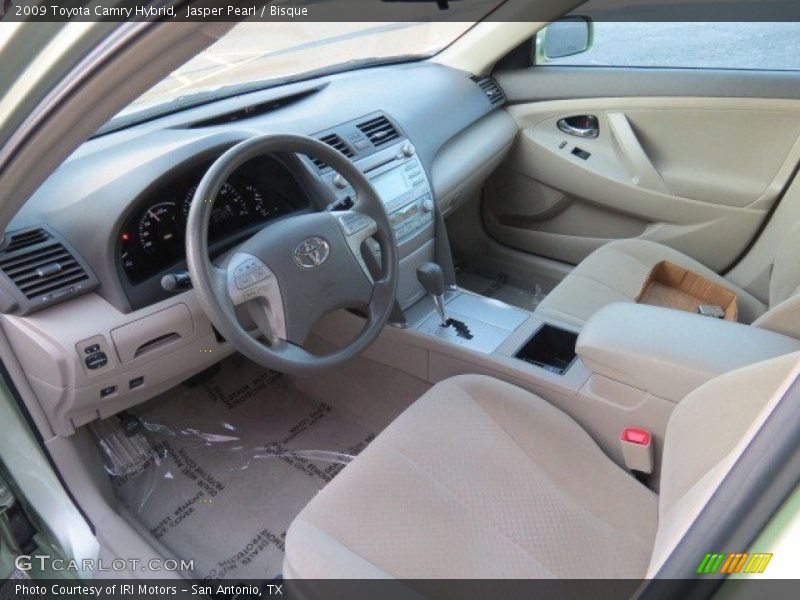 Jasper Pearl / Bisque 2009 Toyota Camry Hybrid