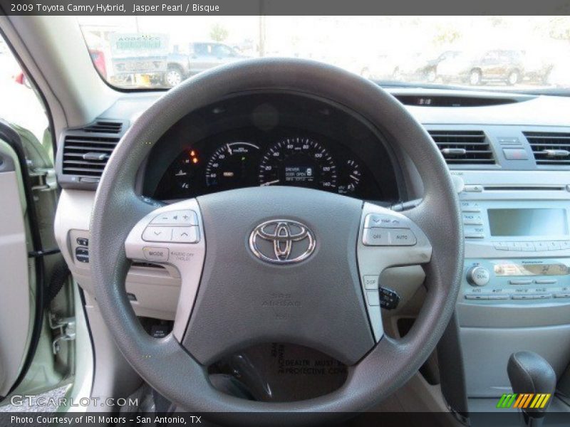Jasper Pearl / Bisque 2009 Toyota Camry Hybrid