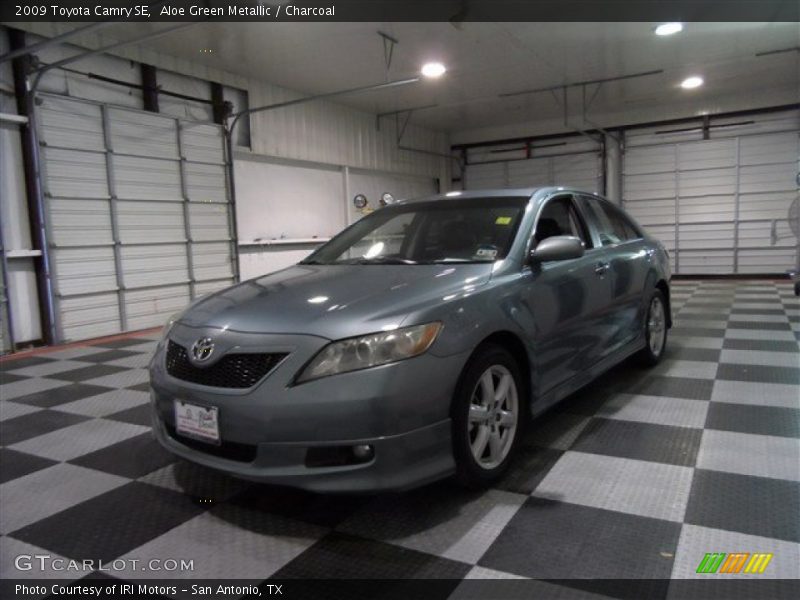 Aloe Green Metallic / Charcoal 2009 Toyota Camry SE