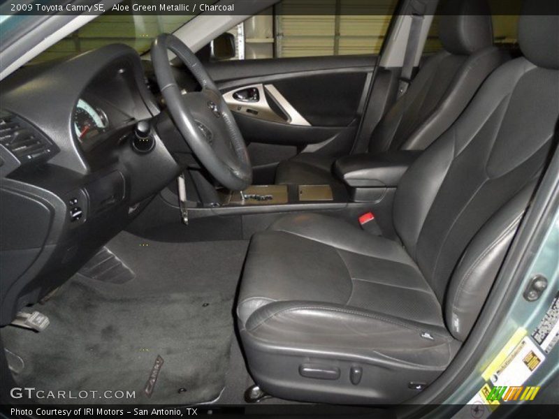 Aloe Green Metallic / Charcoal 2009 Toyota Camry SE