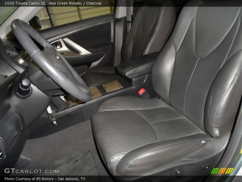 Aloe Green Metallic / Charcoal 2009 Toyota Camry SE
